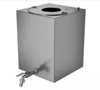 бак для воды intent v.2 12л квадрат для мобильной бани морж ф90мм дымохода