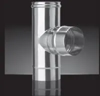 тройник craft 90° нержавеющий (316/0,8) ф120 по воде #