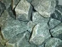камень для бани жадеит колотый, 10 кг, средний, коробка, банный эксперт