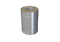 дымоход феррум утепленный нержавеющий (430/0,8мм)/оцинкованный ф150/210 l=0,25м по воде #