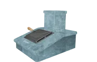 облицовка на трубу gfs 25/25зк/30зк 130х290 талькохлорит 1 ярус