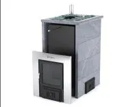 кожух изистим 3-х сторонний из талькохлорита откр.верх вх. с тыла для пб геленджик м2