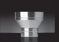 переход сталь-мастер на сэндвич нержавеющий (304/1,0/430/0,5) ф115/200 по воде