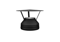 оголовок феррум нержавеющий, (430/0,5 мм), ф130/200, по воде черный #