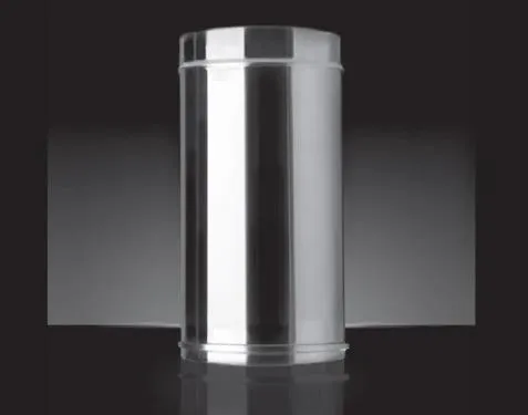 дымоход craft утепленный нержавеющий (316/0,8/304/0,5) ф200/300 l=1м по воде cerablanket #