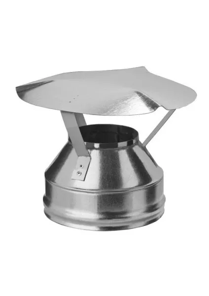 оголовок феррум оцинкованный, (430/0,5 мм), ф150/210, по воде серый ral7024 #